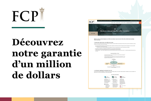Découvrez notre garantie d'un million de dollars